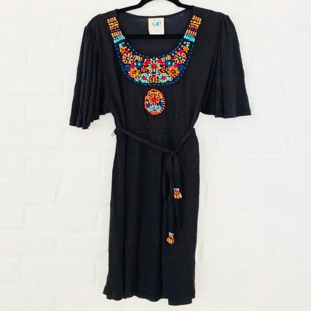 NWOT Anthropologie Beaded dress